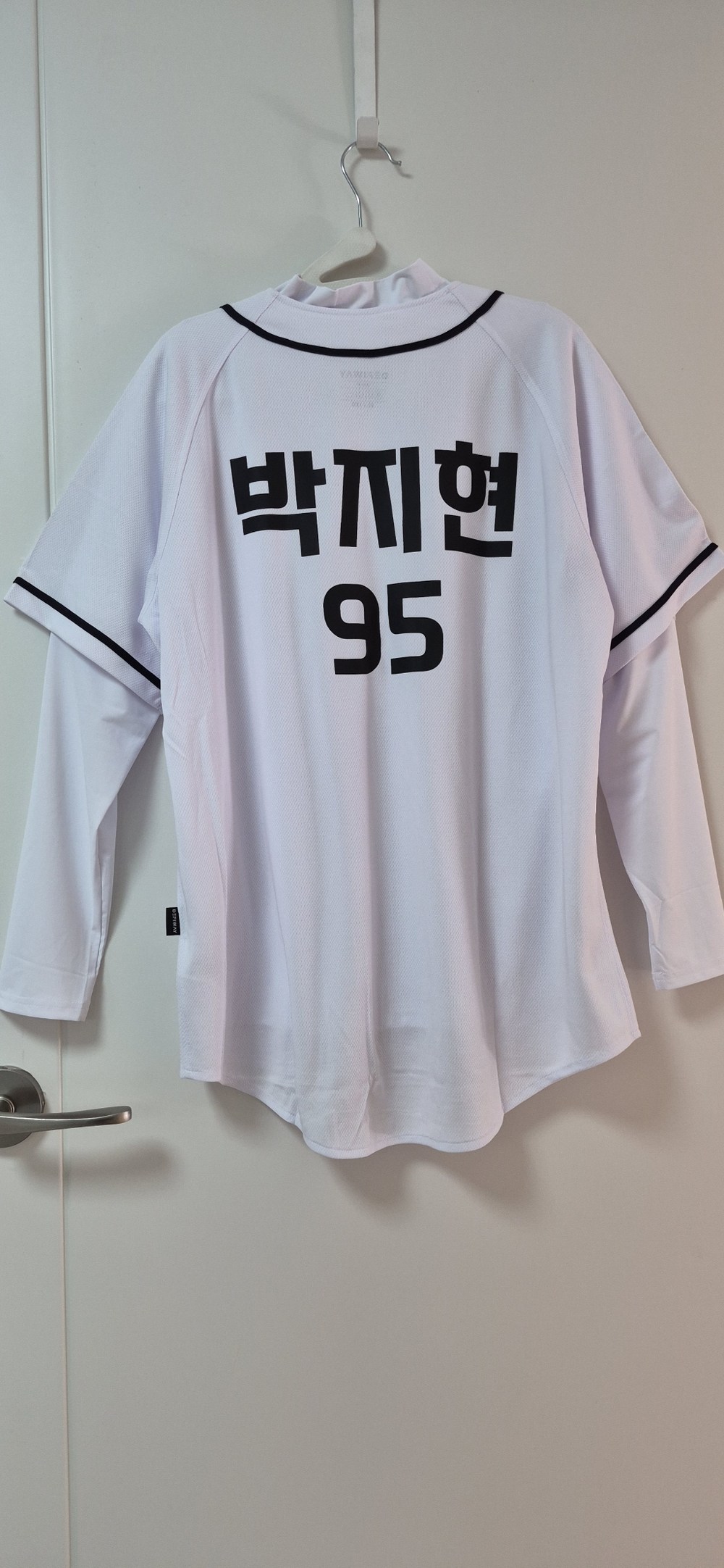 유니폼 주문제작 야구 반팔 로고 프린팅 인쇄 단체티 커스텀 구매 후기 이미지